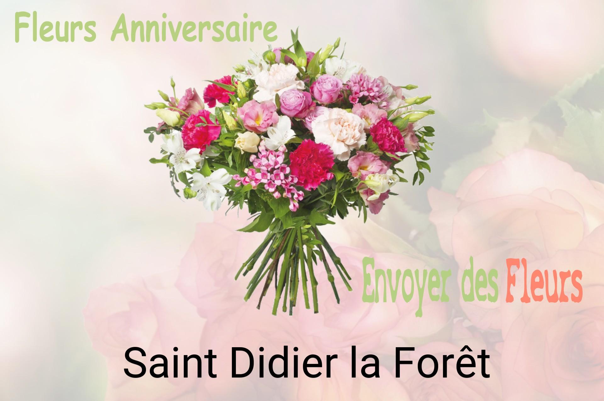 Bouquet de fleurs d’anniversaire livré à Saint-Didier-la-Forêt