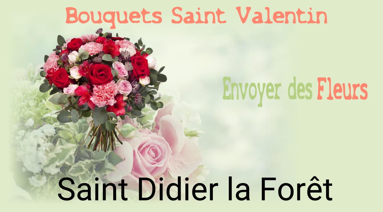 Roses de Saint-Valentin livrées à Saint-Didier-la-Forêt